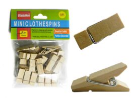 96 Pieces 20pc Clothespins Cloth Pegs - Clothes Pins