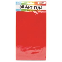 96 of Seven Count Non Woven Red Felt