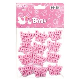144 Units of Twelve Count Baby Girl - Baby Shower