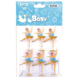240 Wholesale Dancing Girl Baby Blue Three Count