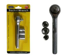 72 Wholesale 4pc Ratchet Socket Wrench Set