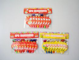 144 Pieces 8pc Happy Birthday Blowouts - Party Favors