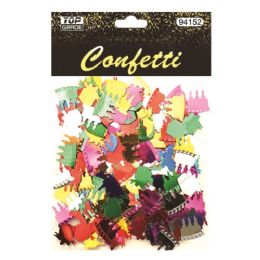 144 Wholesale Confetti Craft Birthday Cake And Gift