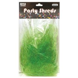 96 Pieces Party Shreds Lime - Bows & Ribbons