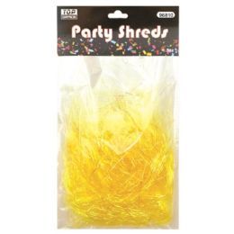 96 Pieces Party Shreds Yellow - Bows & Ribbons