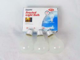 40 Wholesale Light Bulb 3pk 40watt Frosted