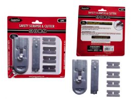 96 Wholesale 6-Piece Safety Cutter & Scraper Set