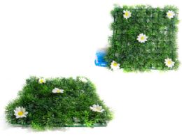 48 of Grass Blade Mat With Flowers