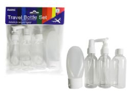 96 Wholesale 4pc Travel Bottle Set