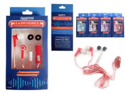 144 Wholesale Earphones With Microphone