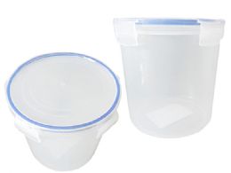 48 Wholesale Round Airtight Container