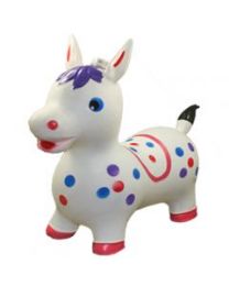 8 Wholesale Inflatable Jumping White Horse