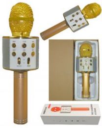 2 Bulk Karaoke Microphone Gold