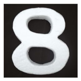 96 Pieces Foam Number Eight - Foam & Felt
