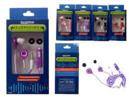 144 Pieces Earphones With Microphone - Brushes