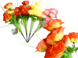 144 of 9 Head Artificial Flower Bouquet