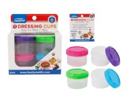 48 Pieces 4 Piece Round Storage Containers - Paint and Supplies