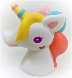 12 Pieces Slow Rising Squishy Toy Jumbo Unicorn - Slime & Squishees