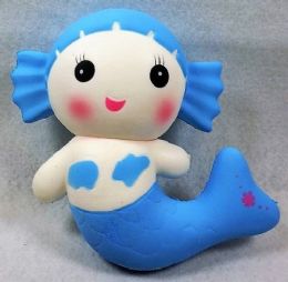 12 Bulk Slow Rising Squishy Toy Large Mermaid