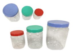 24 Units of 3 Pc Storage Container Jars - Storage Holders and Organizers