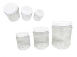24 Units of 3 Pc Storage Container Jars - Storage Holders and Organizers