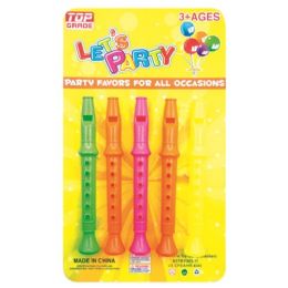 96 Pieces Party Favor Five Piece Clarinets - Party Favors