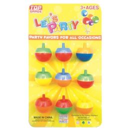 96 Pieces Party Favor Nine Piece Apple Spinning - Party Favors