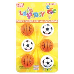 96 Pieces Party Favor Six Piece Football Yoyo - Party Favors