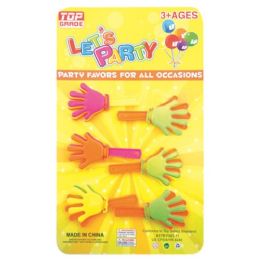 96 Pieces Party Favor Four Piece Clapping Hands - Party Favors