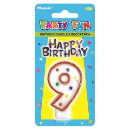 144 Pieces Birthday Candle Number Nine - Birthday Candles