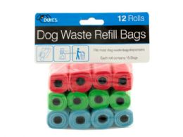 24 Units of Dog Waste Refill Bags - Pet Grooming Supplies