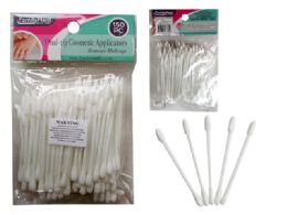 144 Pieces 150 Piece Makeup Applicators Double Tipped - Cotton Balls & Swabs