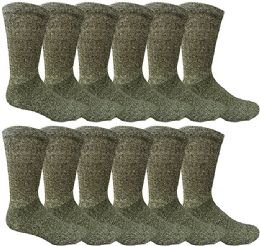 240 Pairs Mens Ringspun Cotton Ultra Soft Crew Sock Size 10-13 Marled Black - Mens Crew Socks