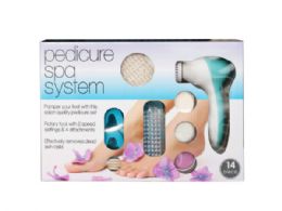 6 Wholesale Pedicure Spa System Set With Spin Brush