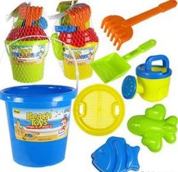 6 of 6 Piece Beach Toy Sets