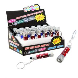 48 Wholesale 3 Led Flashlight Keychain