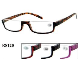 48 Wholesale Round Plastic Reading Glasses Assorted