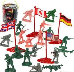 6 Pieces 200 Piece Soldier Sets - Toy Sets