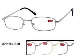48 Wholesale Assorted Metal Reading Glasses