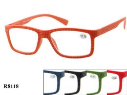 48 of Assorted Plastic Polka Dot Reading Glasses