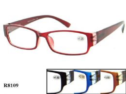 48 Wholesale Assorted Plastic Reading Glasses