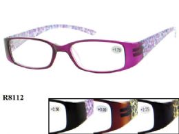48 Wholesale Assorted Plastic Reading Glasses