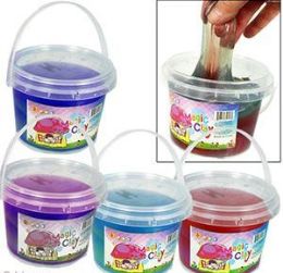 36 Units of Large Multicolored Magic Clay Slimes - Clay & Play Dough