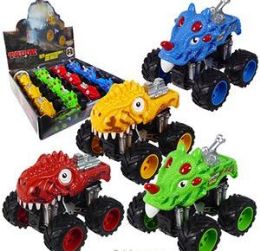 96 Wholesale Friction Powered 4wd Dino Monster Trucks
