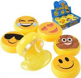 48 Wholesale 3" Emoji Slimes
