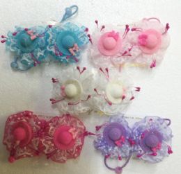 60 Pieces Little Hat Hair Band - PonyTail Holders