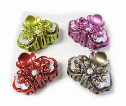 144 Wholesale Hair Clips/ Color Assorted