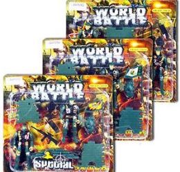 24 Wholesale 9 Piece World Battle Soldier Play Sets