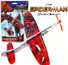 48 Wholesale Spiderman Propeller Glider 2 Packs