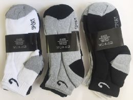 72 Wholesale Men Short Socks Size9-11